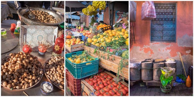 Street food in Marrakech